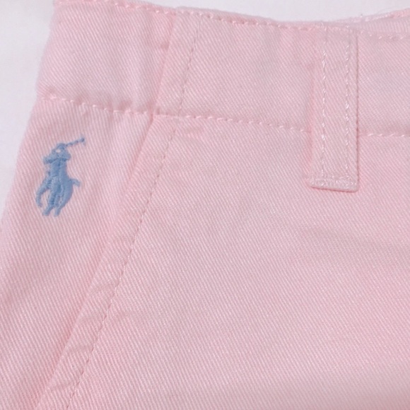 POLO Ralph Lauren Blush Pink Girl Shorts - Picture 3 of 7